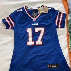 Nike Blue and Red Football Jersey